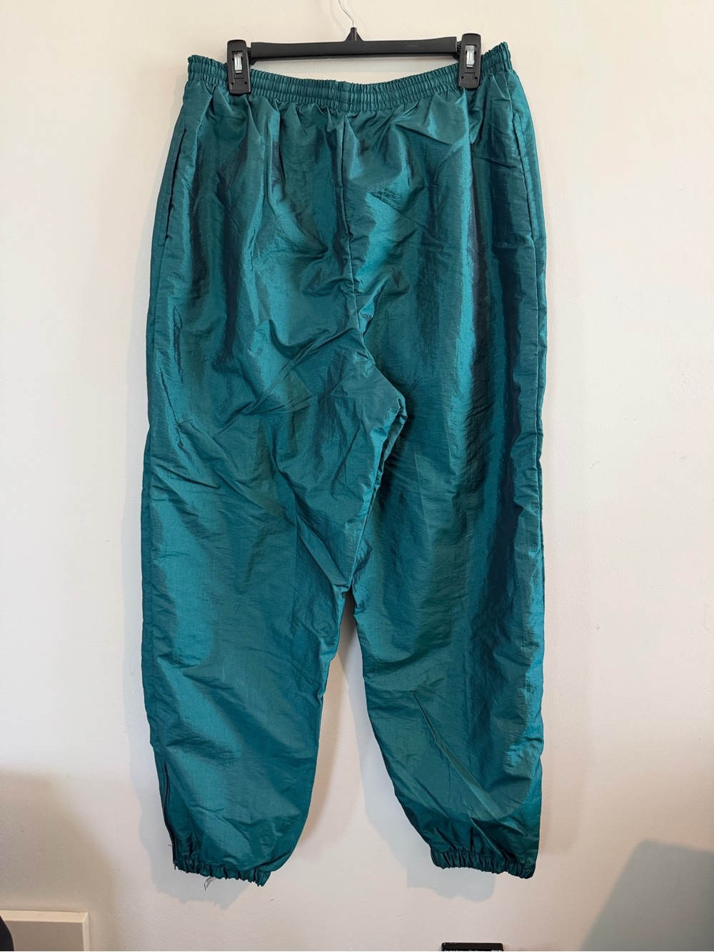Westbound Teal Elastic-Waist Jogger Pants windbreaker